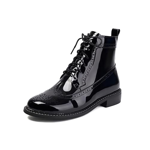 SEIFIN wingtip oxford patent boot image