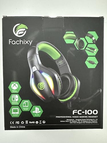 Fachixy FC100 Gaming Headset With Microphone For Ps4/Ps5/Pc/Nintendo Switch thumb #8