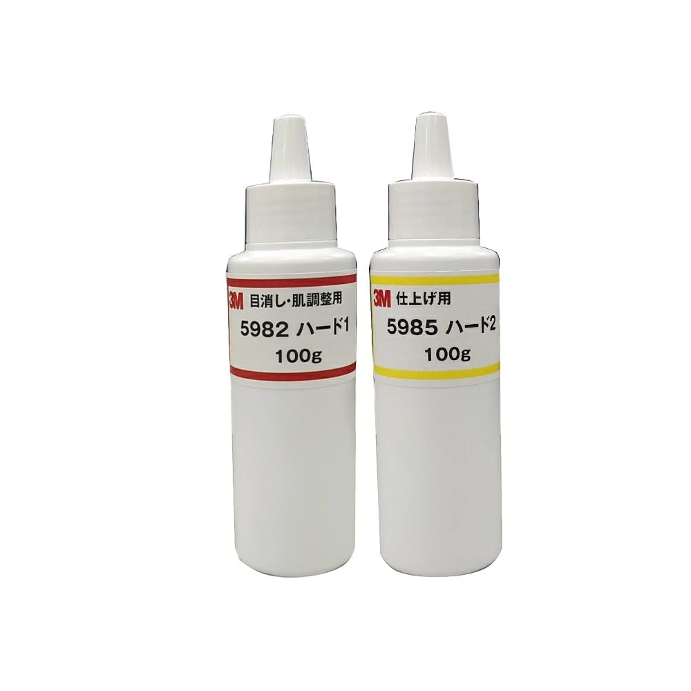 Amazon.co.jp: 【小容量2本セット】3M 5982 + 5985 ハード・1-L +