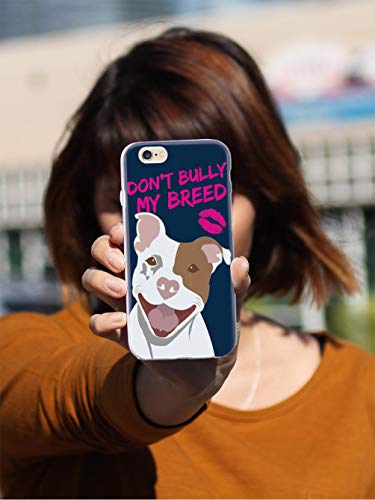 Inspired Cases - 3D Textured Galaxy S3 Case - Rubber Bumper Cover - Protective Phone Case For Samsung Galaxy S3 - Don't Bully My Breed - Pit Bull #TOP1