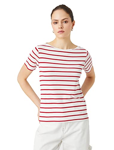 T-shirt col roulé Koton femme en coton doux pour un confort au quotidien