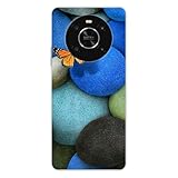 【Motif imprimé haute définition】 Le design papillon galet bleu est appliqué par impression UV directe pour des couleurs vives, une excellente netteté et une tenue longue durée. Un look unique qui fait ressortir votre Huawei Honor X9 4G.