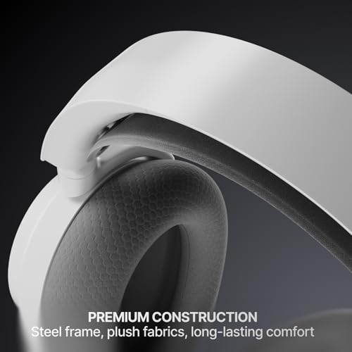 SteelSeries Arctis Nova 7 Wireless Gen 2 Gaming Headset - White | Real-Time App Control, 50+ HR Play, Neodymium Drivers, Mix 2.4GHz/Bluetooth, PC, PS5, PS4, Switch 1/2, Mobile - image 9