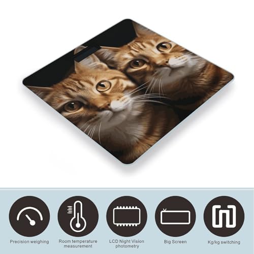 Balanza Digital para Baño de Vidrio Templado 10.2in miniatura 3