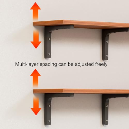 Étagère décorative murale pour salon et chambre de 100 cm de long - 7