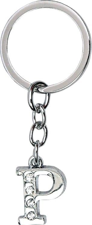 Alphabet Letter Logo Metal Keychain – Durable Key Ring for Car, Bike, Home & Office – Unisex Accessory for Men, Women, Boys & Girls-image-32