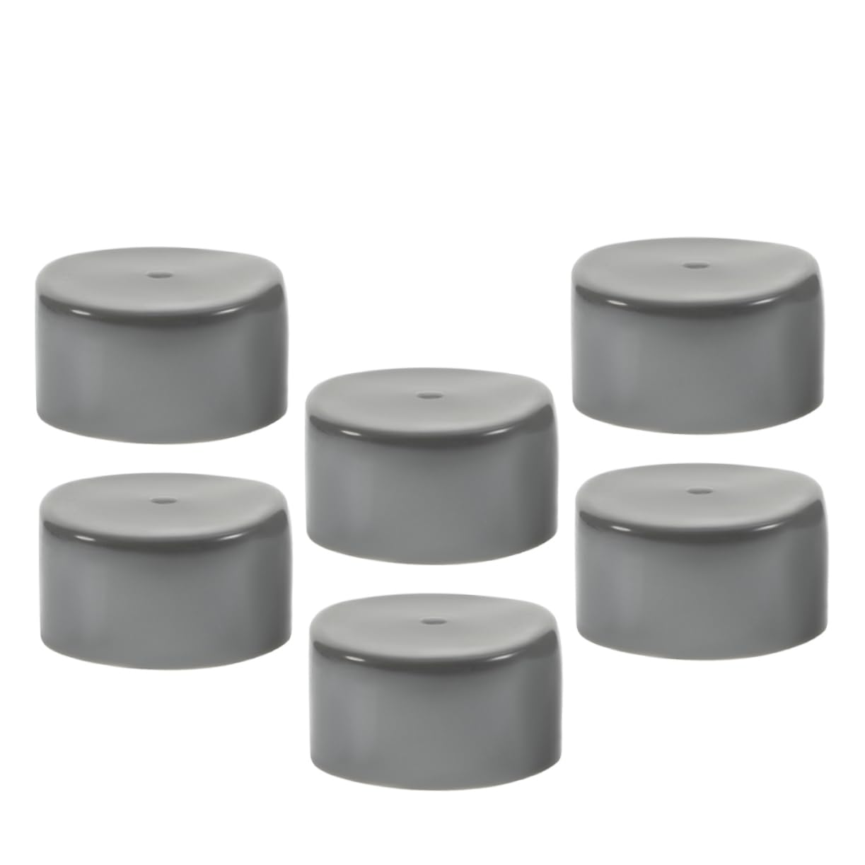 SOLUSTRE 6pcs Trailer Hub Bearing Dust Caps 1.98'' Rubber Cover for Wheel Axle Replacement Hub Covers for Boat Car Trailer Grease Cap Protectors