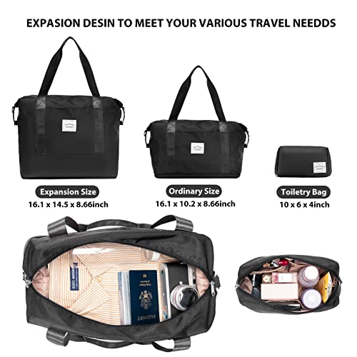 Long Vacation Luggage Set 4 Piece Luggage Set Abs Hardshell Tsa Lock Spinner Wheels Luggage Carry On Suitcase (Apple Green, 6 Piece Set) #TOP5