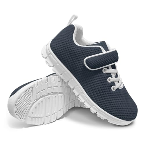 MARSVOVO Fashion Girls Boys Athletic Shoes Unisex Hook and Loop Comfortable Sneakers Walking Non Slip Shoes2
