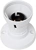 Bayonet Batten White Ceiling Lamp Holder BC B22 Light Bulb Socket Lamp Fitting