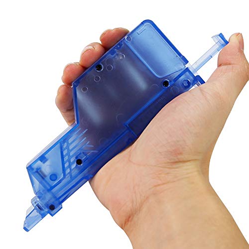 Gexgune Paintball BB Speed Loader 150 Rounds Tactical Airsoft BB Loader Plastic Combat War Game Hunting Paintball Accessory (Gray)