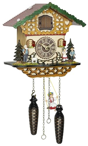 Reloj de cuco Trenkle con musica y swing para decorar el salon 2