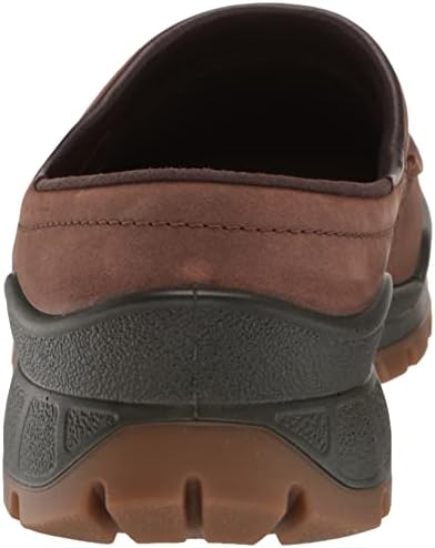 ECCO Men's Track 25 Hydromax Water Resistant Moc Toe Clog, Cocoa Brown Nubuck, 10-10.5 | Image 2
