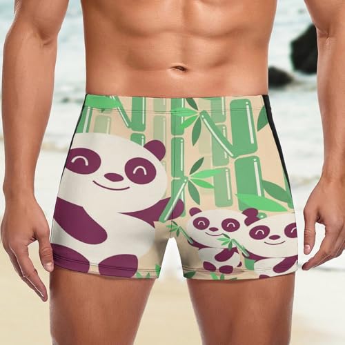 Swimming trunks maillot de bain boxer extensible pour homme