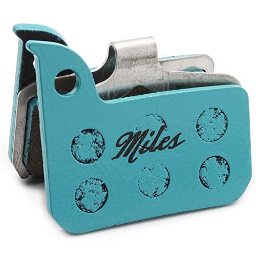 Miles Racing Brake Pads for SRAM Disc Brakes, Blue, Road, MTB, E-MTB, E-Road, E-Bike, Touring Cycle, Semi-Metallic - XC, Enduro, Trail | Sintered - Freeride, Downhill, Wet | Organic - XC, Commuter