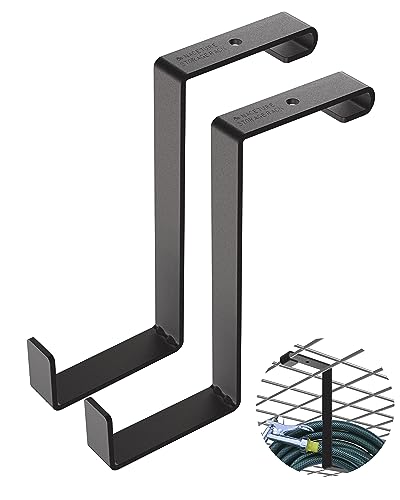 Lista de Estanterías de almacenaje para techo para comprar hoy. 46 NACETURE - Gancho de techo para cochera, acero, 100% acero, 2 unidades, estilo Z, 2 pulgadas, 8 pulgadas, 4 pulgadas, 35 libras, techo, estante, ganchos S, almacenamiento y...