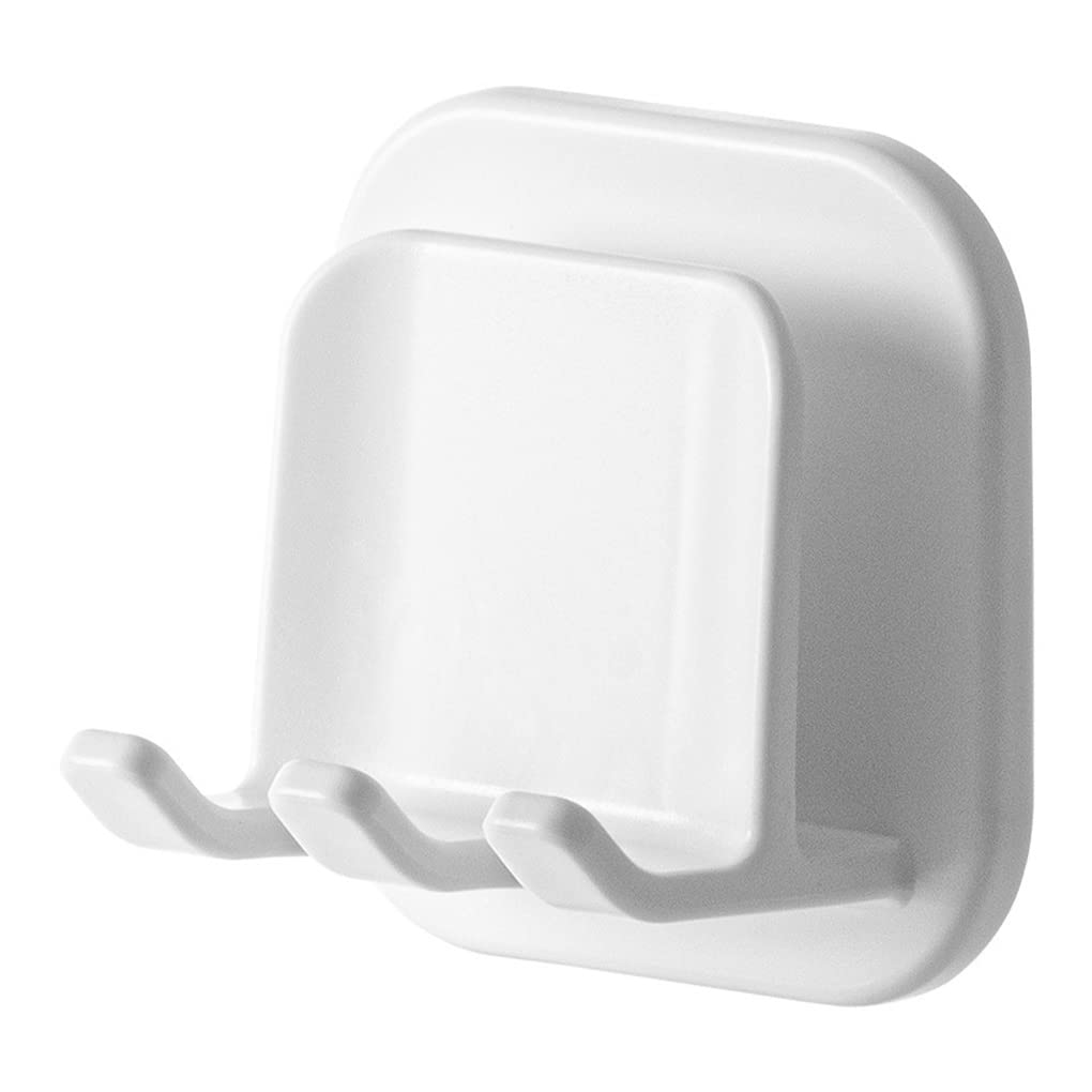 Toothbrush Holder Wall Mounted Bathroom Washing Cup Storage Stand Self-adhesive Hanging Tooth Brush Drying Rack Organizer