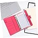 EXCEART 1set Portable Budget Binder Cash Envelopes Expense Tracking Notepad for for School Supplies and Personal Finance Planning Macaron Style