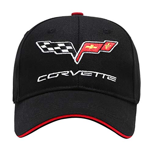Buy fit Corvette Baseball Hat Cap,Men and Women Adjustable Car Logo Cap