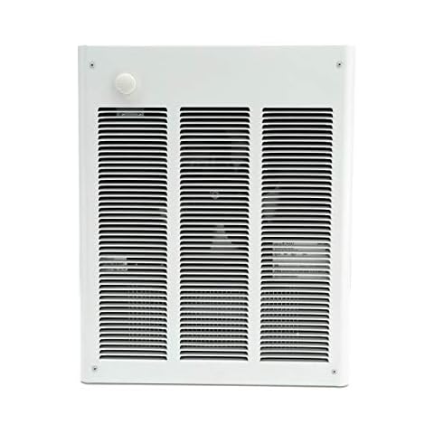 QMark CWH3404F Electric Wall Heater for Home and Commercial Use, 4000 Watt, 240 Volt, White Cover
