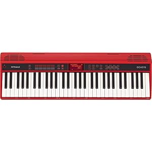 Roland GO-61K Keys Music Creation Keyboard met draadloze connectiviteit, rood