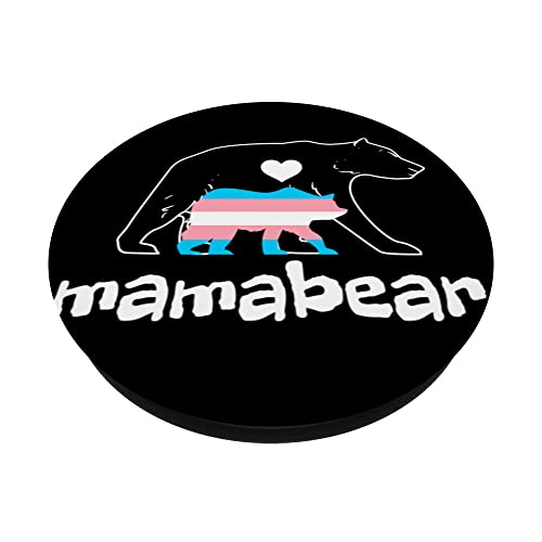 Mamabear Trans PopSockets Swappable PopGrip, Black - Image 2