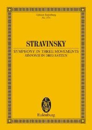 Symphony in Three Movements: Study Score (Editi... B00E7SPPLK Book Cover