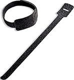 Gardner Bender 45-V15FBK Grip Strip Organizing Strap, 8 inch., 50 Pk., Black