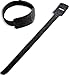 Gardner Bender 45-V15FBK Grip Strip Organizing Strap, 8 inch., 50 Pk., Black