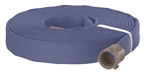 Dixon PW625B50RAF Stainless Steel Double Jacket Potable Water Hose Blue - Rocker Lug, Aluminum, NST, 100 psi, 50' Length, 2.5" ID
