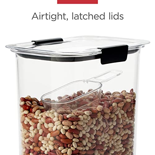 BPA Free Food Storage Containers with Lids by Rubbermaid Brilliance