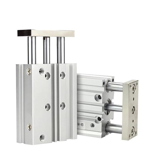 Double cylindre MGPM 12mm anti-rotation pour guidage précis