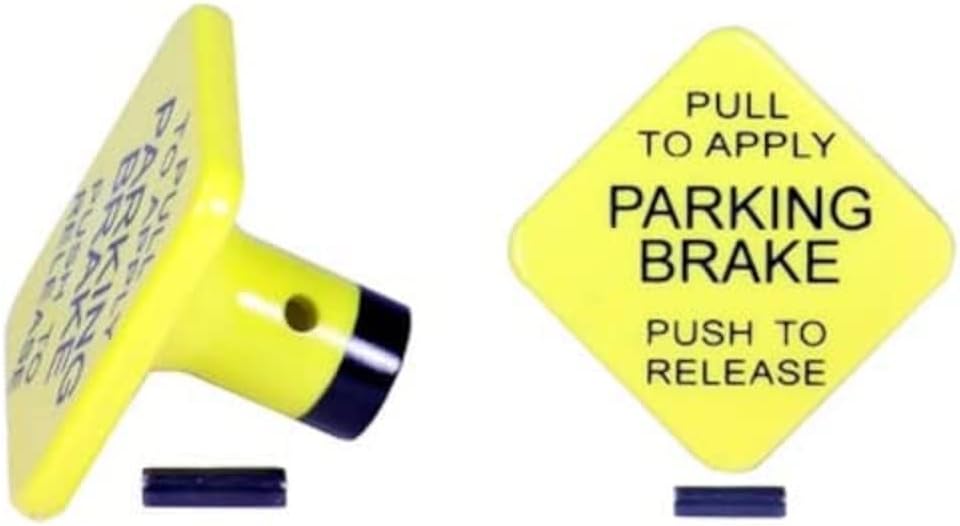 Bendix 298818N Yellow Parking Brake Knob Automotive
