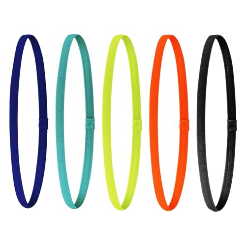 5 PCS Bandeaux de Sport, Bandes de Sport Élastiques...