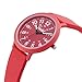 Speidel Eco Color Pop Recyclable Plastic Watch with 18mm Recyclable Silicone Strap - Red