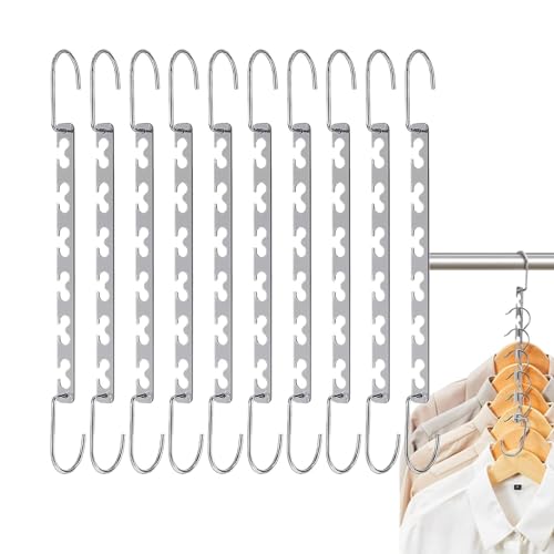 Cintre vertical pour placard pliable multicouche pour optimiser les petites armoires - 2