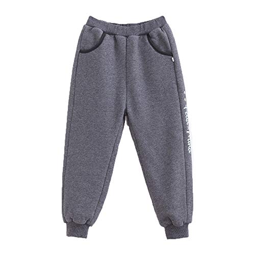 Pantalones de entrenamiento para correr por la mañana con doble capa de abrigo