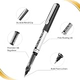 EYEYE Długopisy kulkowe 1,0 mm, 12 sztuk, 3 kolory, pogrubione, szybkie suszenie, płynny atrament, gładkie pisanie, do pamiętnika, robienia notatek, biura, przyborów szkolnych