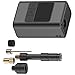 Rechargeable Bicycles Air Pumps 4 Nozzles Adjustable Pressure Smarted Sensors Technology for Camping Gear Double Speed Inflator with LED Light
