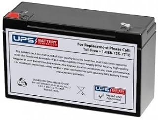 6V 10Ah F1 Terminal Sealed Lead Acid Replacement Battery for MHB MS10-6