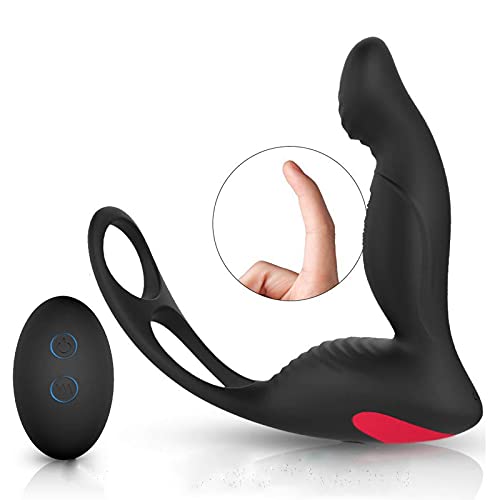 HEYBEC Vibrador Control Remoto Inalámbrico Masajeador de Próstata