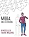 Moda Sketchbook 8 Modelli di figure maschili: 500 grandi modelli di figure maschili per un facile schizzo dei tuoi disegni di moda con linee sottili ... con fronte, primo piano, lato e retro.