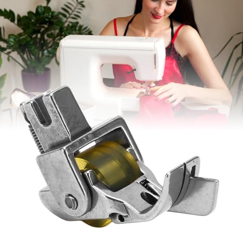 Prensatelas con rueda de goma para máquina de coser industrial miniatura 7