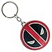 Marvel Comics Deadpool Big Face Symbol Enamel Metal Key Chain Key Ring Tag