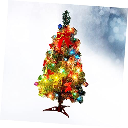 STOBAZA Conjunto De 25 Peças De Mini Árvore De Natal Árvore De Natal Falsa Decorações De Natal Árvor