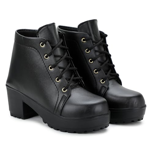 Image of black boots for women