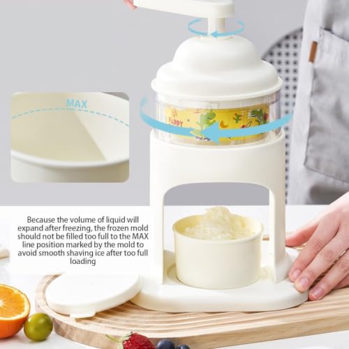 Broyeur à glace manuel compact pour éviter les blocs durs - 8