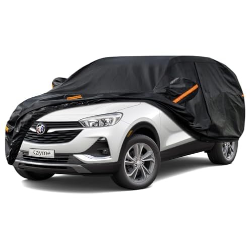 Kayme 7 Layers SUV Car Cover Custom Fit for Buick Encore/Encore GX(2012-2025) Waterproof All Weather for Automobiles, Outdoor Full Cover Rain Sun UV P
