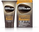 Just For Men Control GX 2-in-1 Shampoo and Conditioner, Gradually and Permanently Reduces Grey Hair with Each Wash, New Improved Formula - All Shades, 118 ml