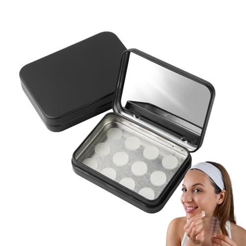 IMPRESA Pacote com 2 - Case para Mighty Patch Acne Dots - Adesivos de Espinhas com Espelho - Adesivo